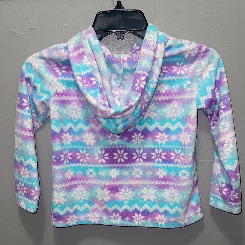 Colorful Snowflake Pattern Hoodie‎ - Picture 3 of 4
